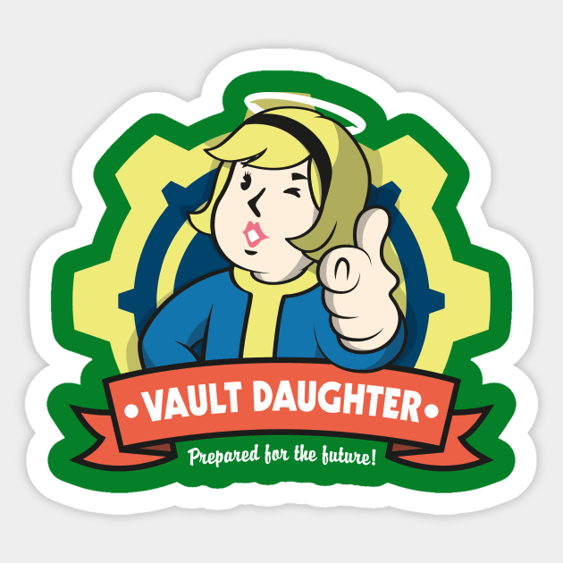 Vault Daughter v2 Sticker by Olipop